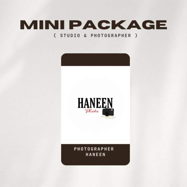 الصورة الاساسية Photographer Haneen Package - Image 1